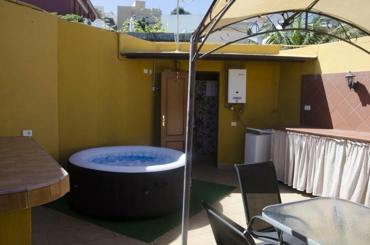 Canarian House With Views And Pool Los Realejos Exterior photo